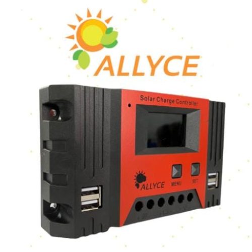 Inicio / Controladores solares / PWM / CONTROLADOR PWM CON DISPLAY 24/12V – 20A-50VOC -ALLYCE- 6 MESES DE GARANTIA