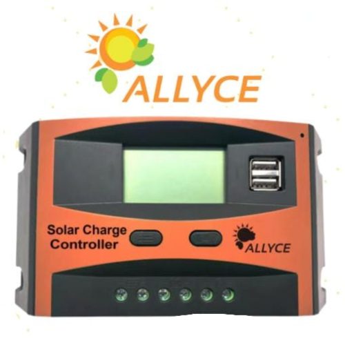 Inicio / Controladores / PWM / CONTROLADOR PWM CON DISPLAY 24/12V – 10A ECO-50VOC -ALLYCE- 6 MESES DE GARANTIA